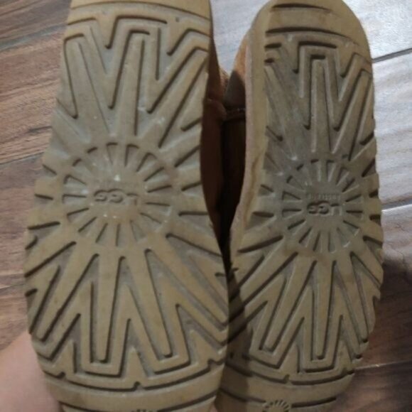 UGG 7 Baily Button Sherpa brown boots winter - Picture 4 of 6